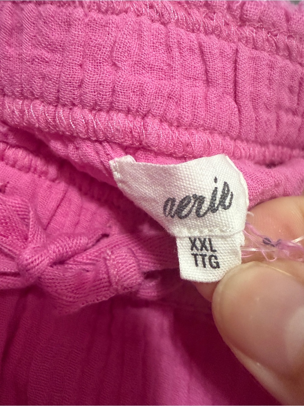 Aerie Gauze Tiered Mini Skirt Pink - Picture 5 of 9